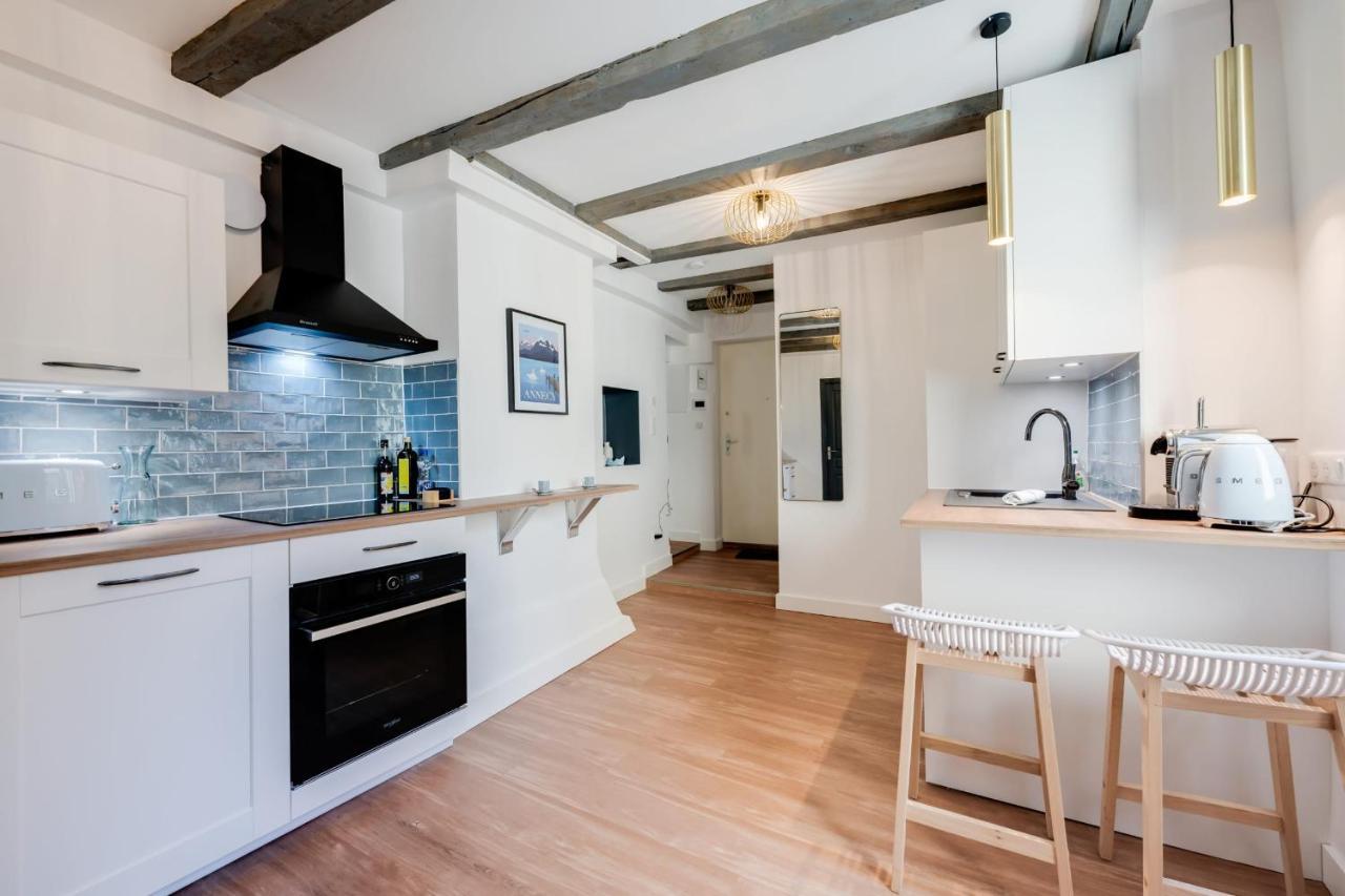 L'Escale Bleue - Apartment For 2 To 4 People In The Heart Of Annecy Buitenkant foto